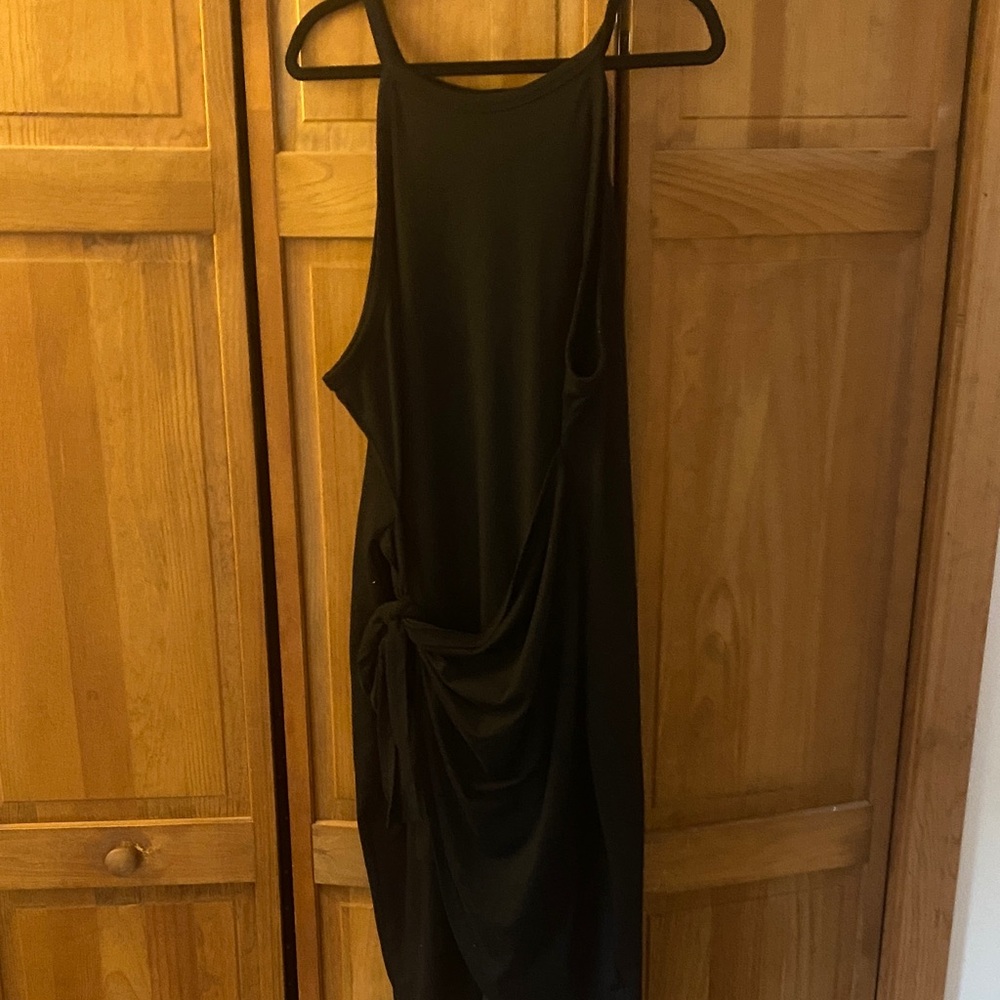 Amazon Asymmetrical Black Dress